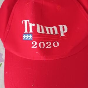 Trump hat from 20 20 and a pair of socks